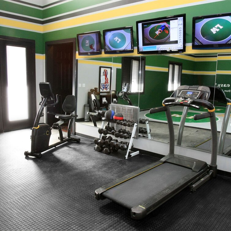 Home gym garage discount flooring